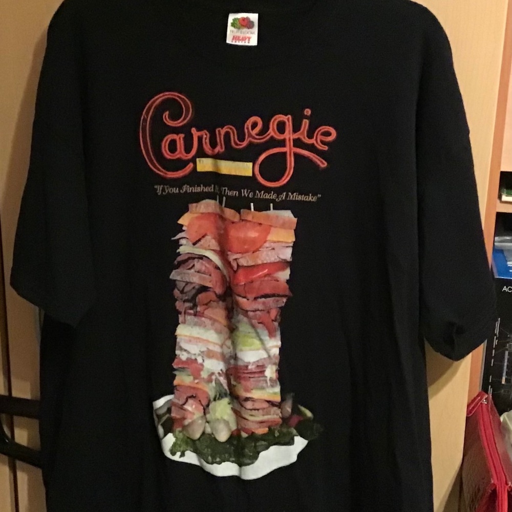 Carnegie Deli Shirt from New York